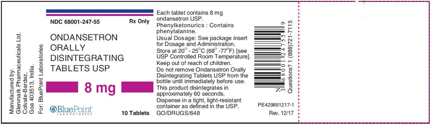 Ondasetron Orally Disintegrating Tablets, USP 8mg
