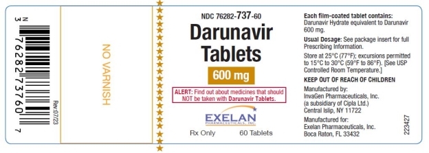 Bottle Label 600 mg Exelan