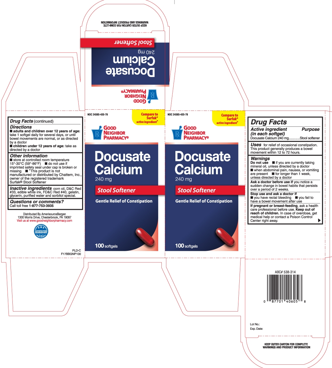 good neighbour pharmacy stool softener softgels