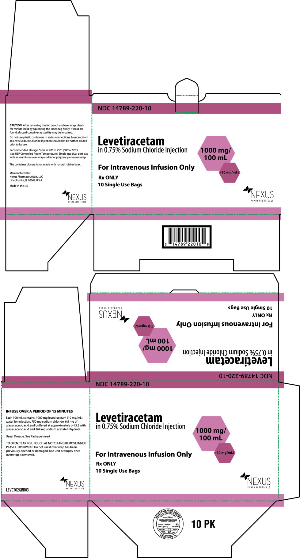 Principal Display Panel – 10mg/mL Carton Label
