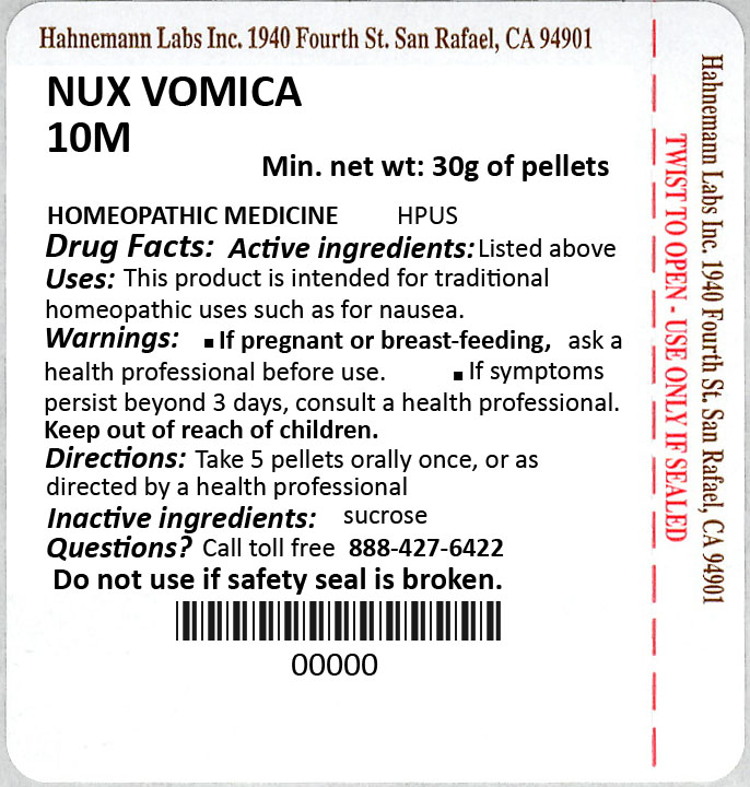 Nux Vomica 10M 30g