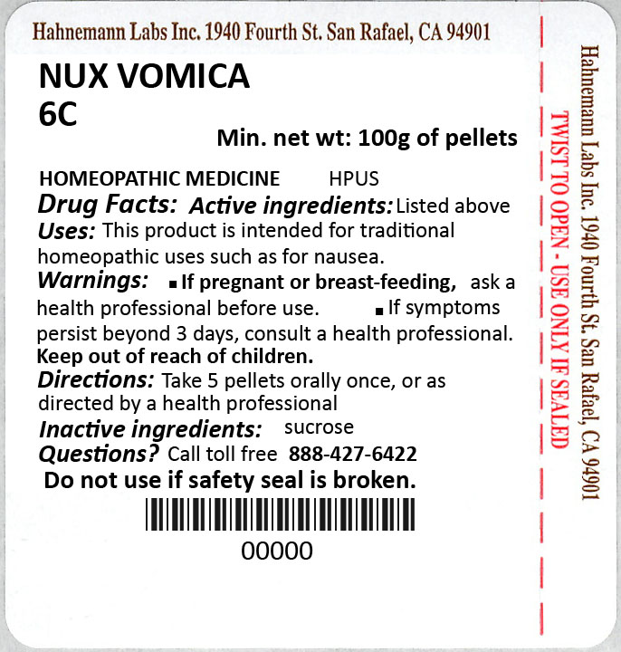 Nux Vomica 6C 100g