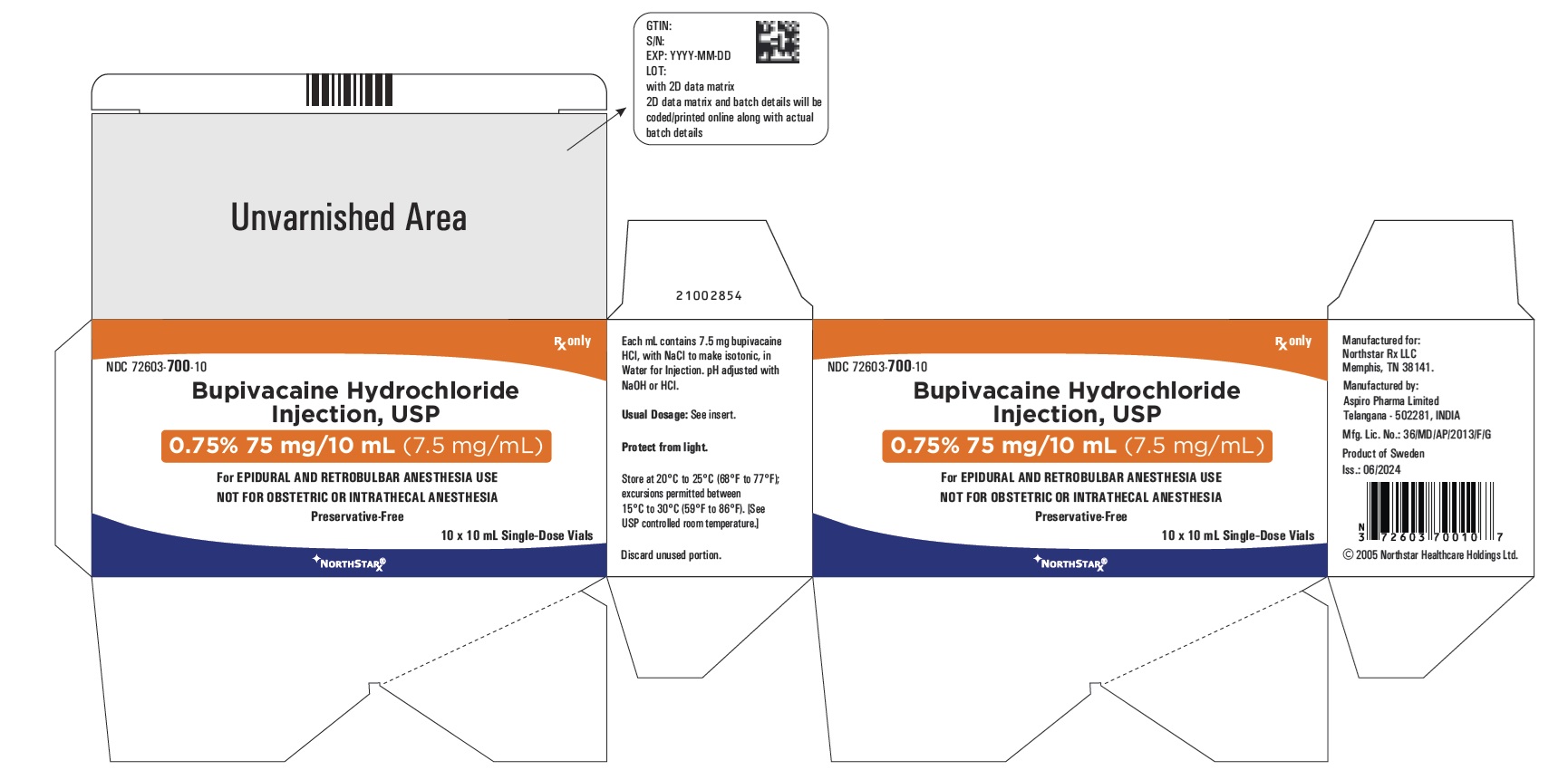 bupivacainehclinjection0757510mlcartonlabel