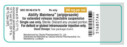 300 mg Vial Label