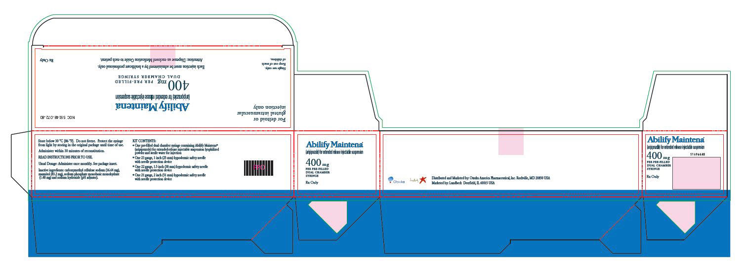 400 mg Syringe Carton Label