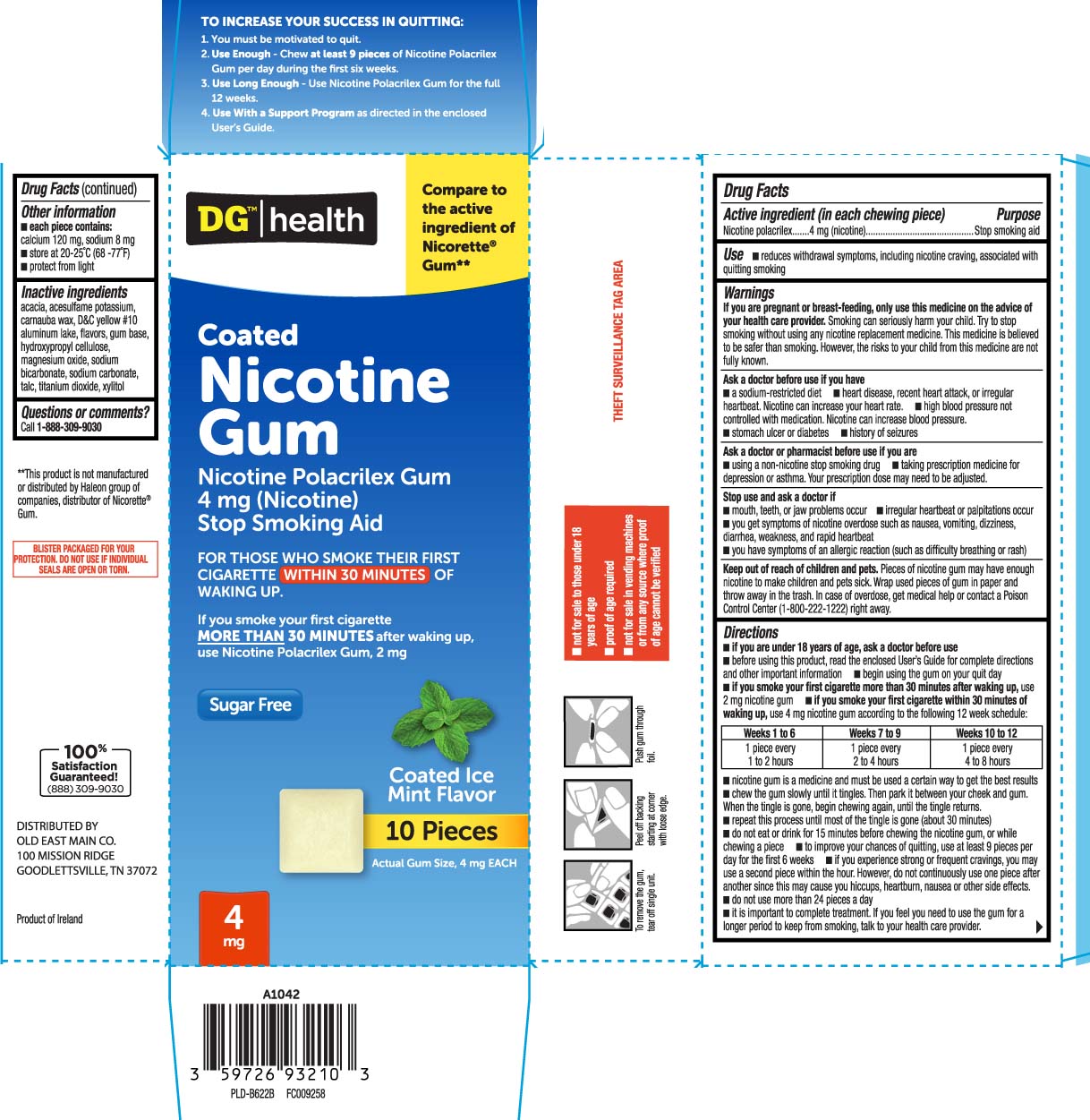 Nicotine Polacrilex 4 mg (nicotine)