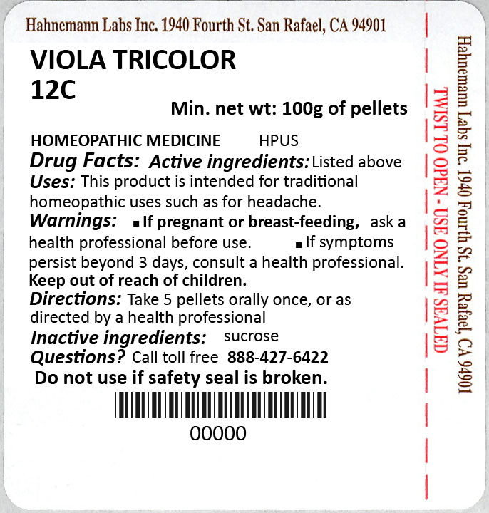 Viola Tricolor 12C 100g