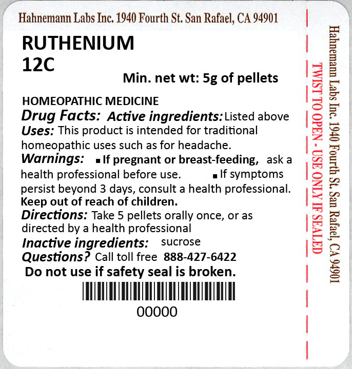 Ruthenium 12C 5g