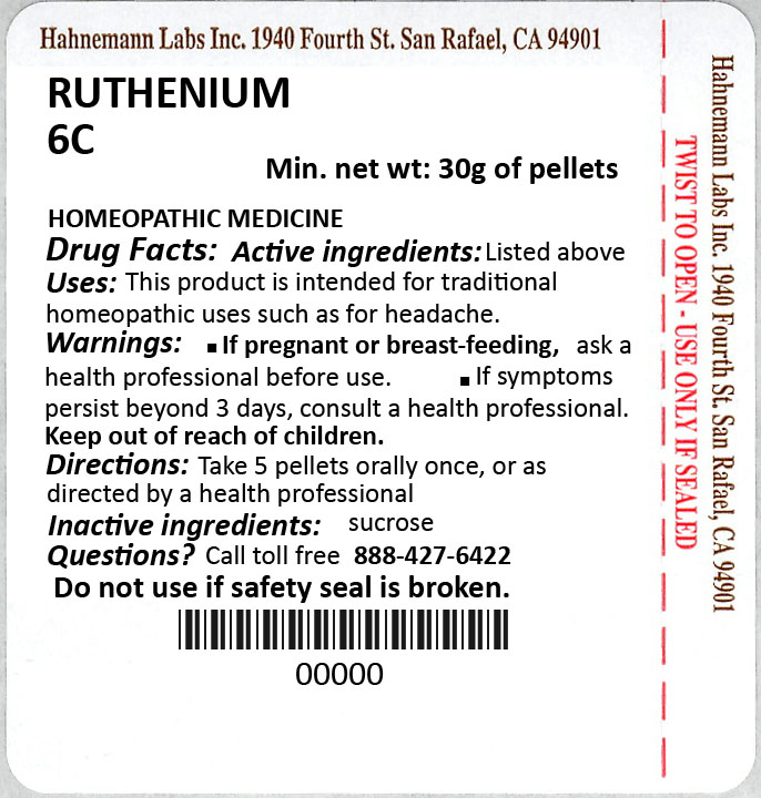 Ruthenium 6C 30g