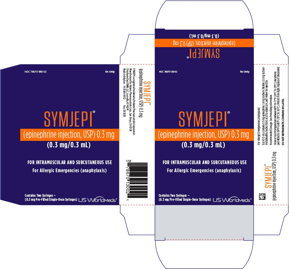 PRINCIPAL DISPLAY PANEL - 0.3 mg Syringe Carton