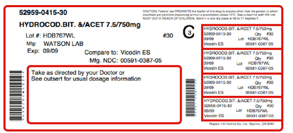 Hydrocodone_Bit_Acet 7-750mg