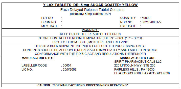 PRINCIPAL DISPLAY PANEL - 5mg Shipping Label