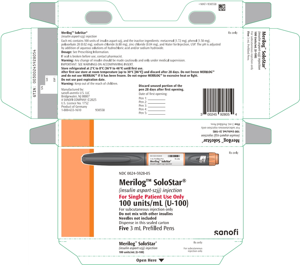 PRINCIPAL DISPLAY PANEL - 3 mL Pen Carton