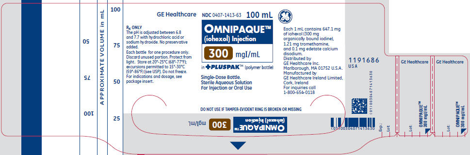 PRINCIPAL DISPLAY PANEL - 300 mgI/mL Bottle Label