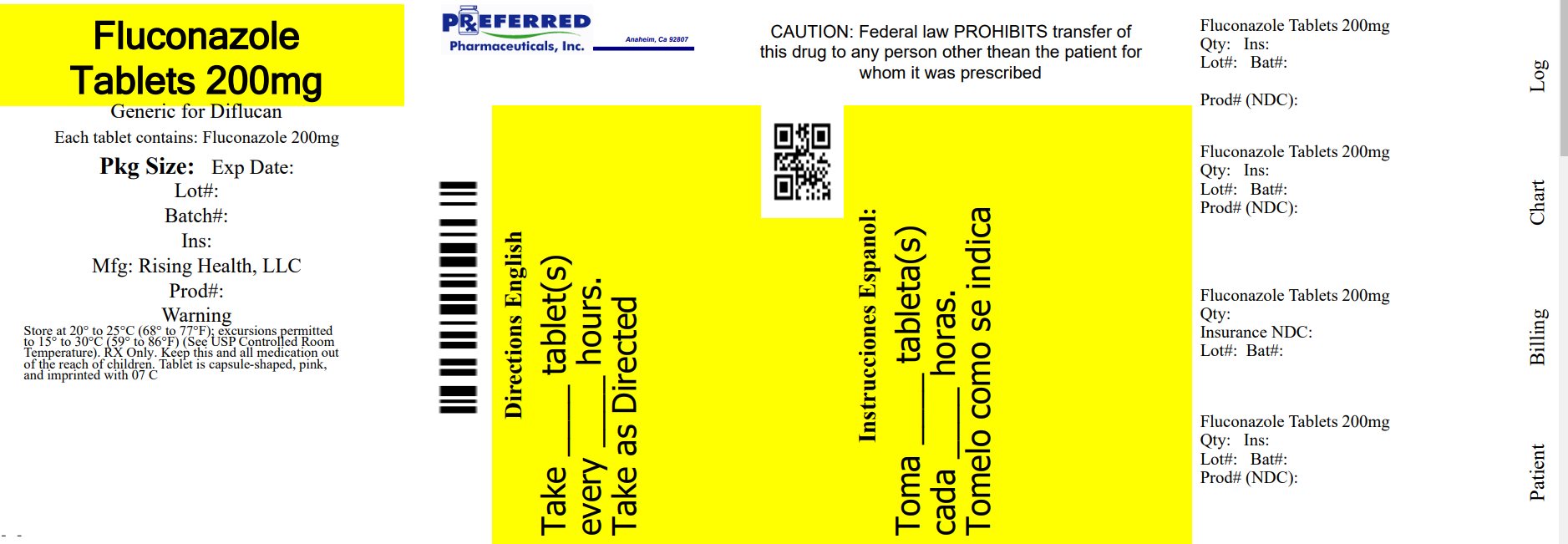 Diflucan 200 mg tablet