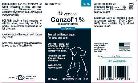 image of 120 mL bottle label- Front Panel