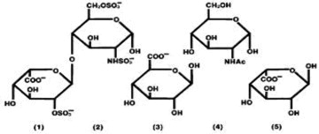 Structure of Heparin Sodium
