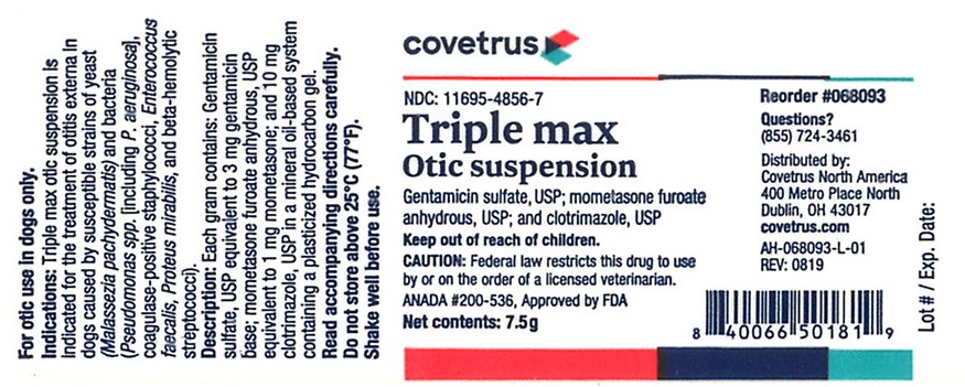 Triple max Otic Suspension 7.5g Label