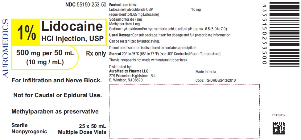 PACKAGE LABEL-PRINCIPAL DISPLAY PANEL - 1% 500 mg per 50 mL (10 mg / mL) - 50 mL Container-Carton Label [25 Vials]