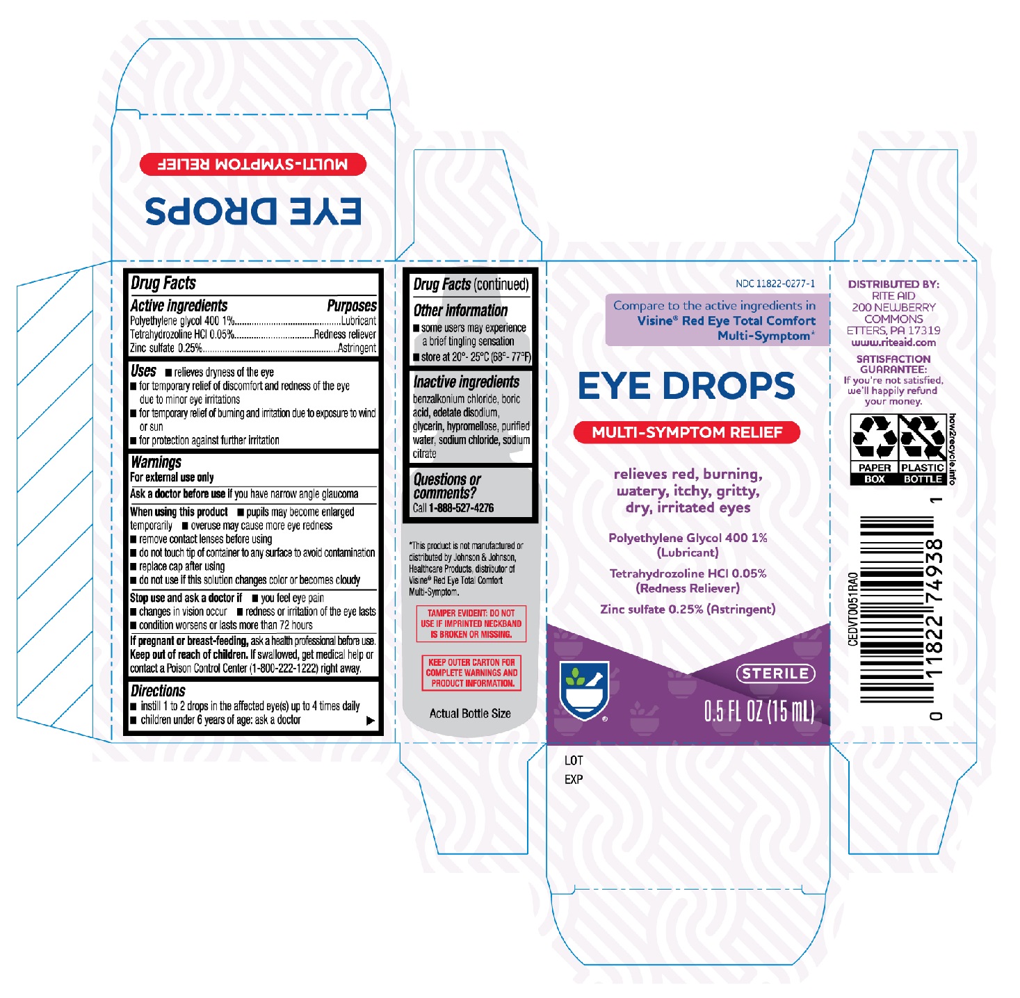 Rite Aid Multi-Symptom Relief Eye Drops