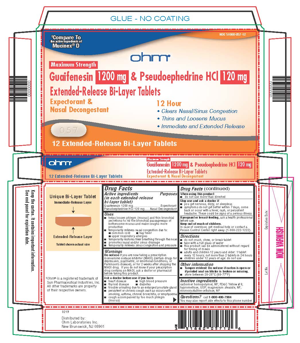 1200 mg/120 mg Carton Label