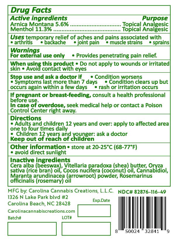 Cannarelief 1000mg back label