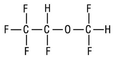 Suprane Structural Formula