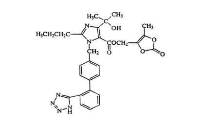 olmesartan-structure