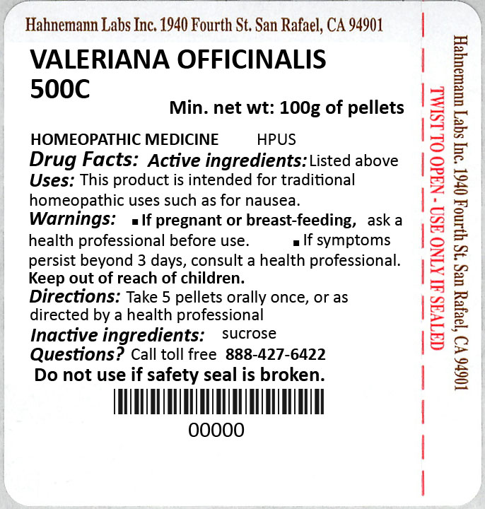 Valeriana Officinalis 500C 100g