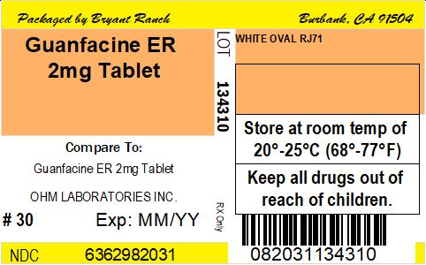 GUANFACINE Tablet, Extended Release