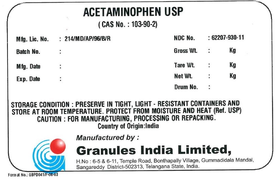 acetaminophen-62207-930-11