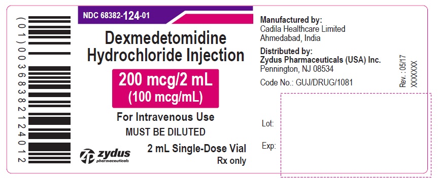 Dexmedetomidine Hydrochloride Injection - Container Label