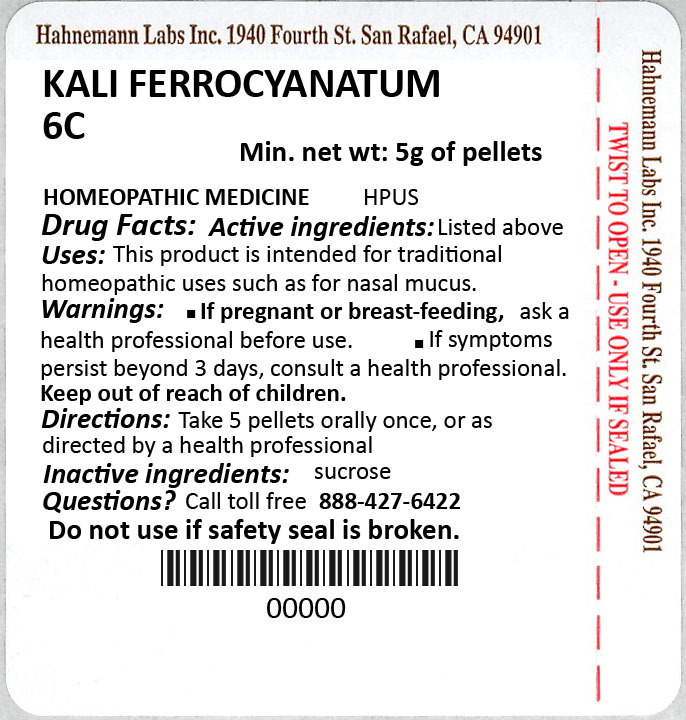 Kali Ferrocyanatum 6C 5g