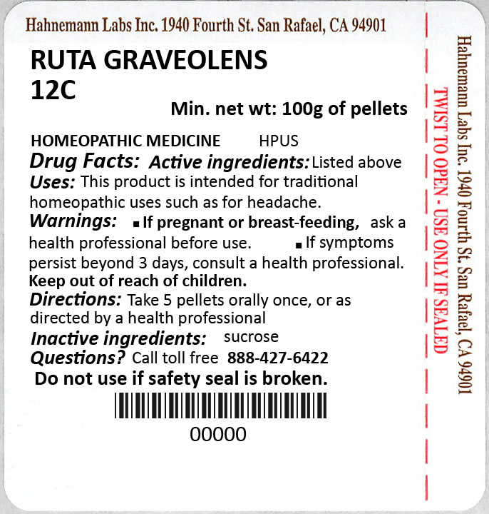 Ruta Graveolens 12C 100g