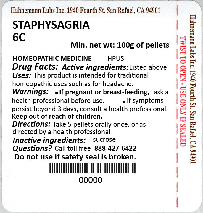 Staphysagria 6C 100g