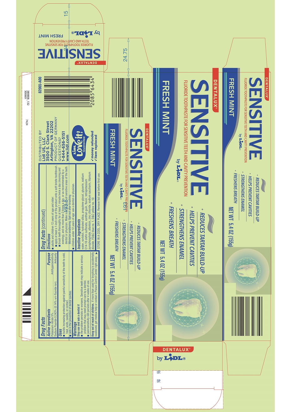 dentalux Sensitive_folding box
