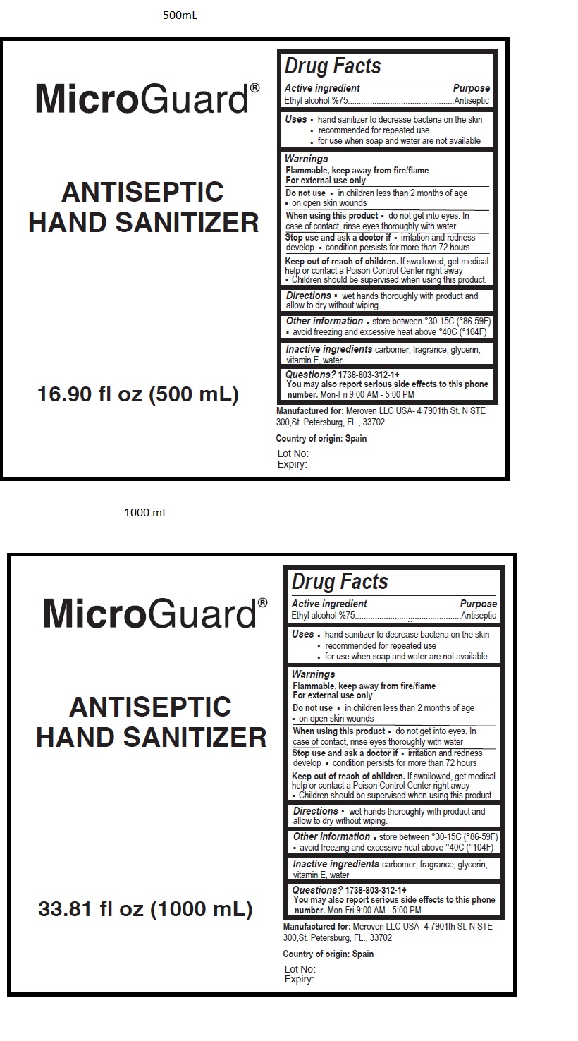 MICROGUARD ANTISEPTIC HAND SANITIZER- ethyl alcohol liquid
