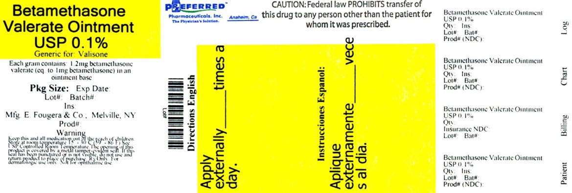 Betamethasone Valerate Ointment USP 0.1%