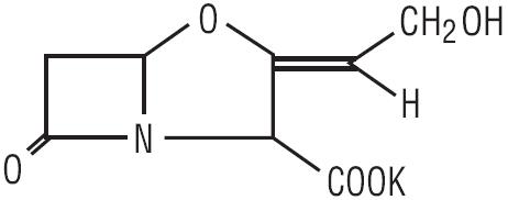 Clavulanic acid chemical structure