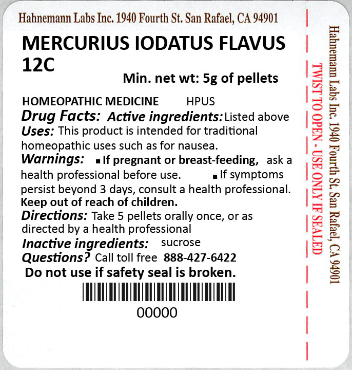 Mercurius Iodatus Flavus 12C 5g