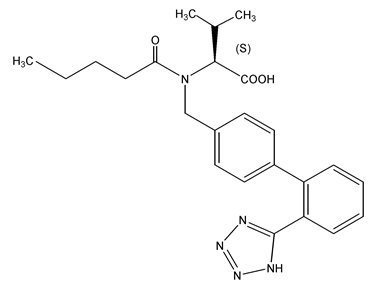 Valsartan Structural Formula