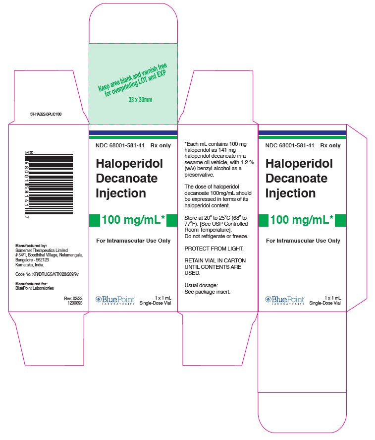 Carton Haloperidol Decanoate Injection 100 mg 
