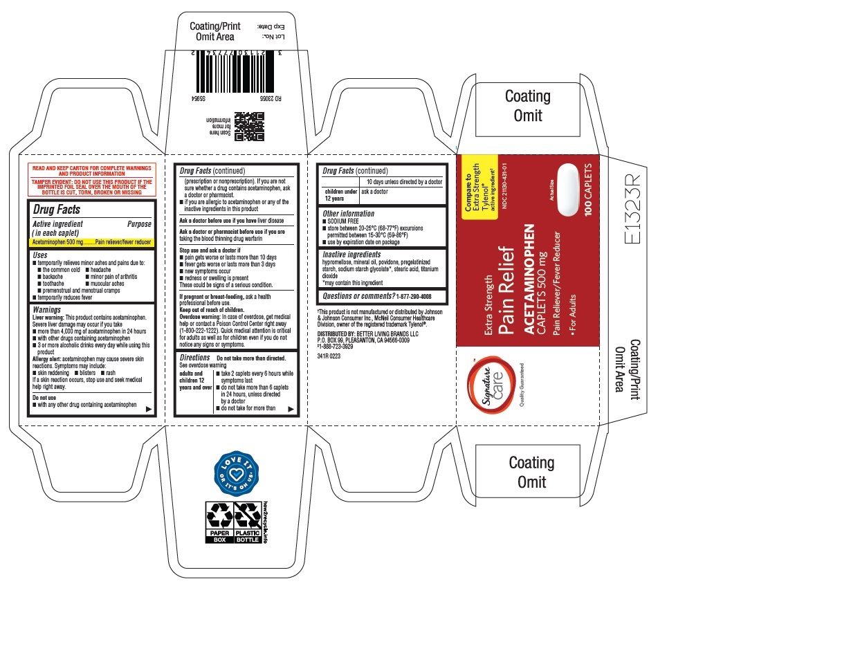 341R- Albertsons Pain relief 100ct-IFC