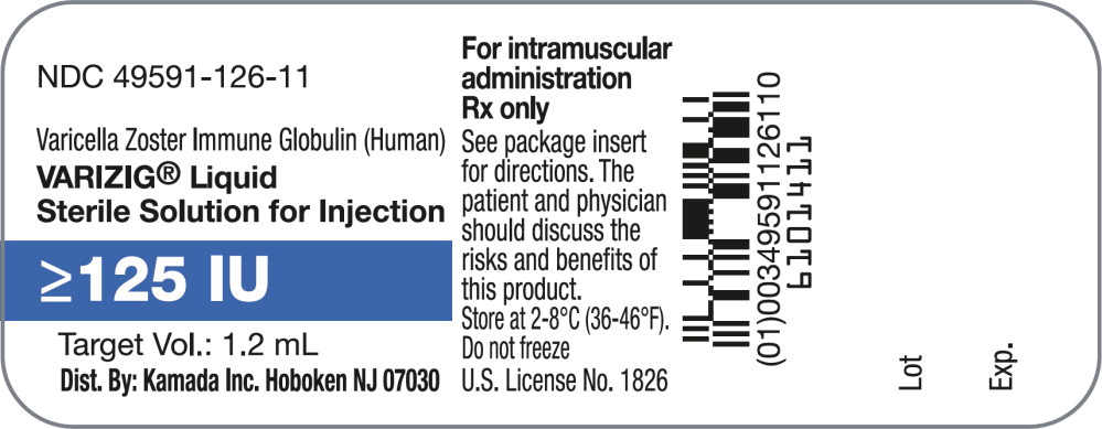 Principal Display Panel – 1.2 mL Vial Label
