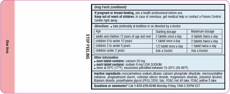 Docusate Sodium 50 mg Sennosides 8.6 mg_peel