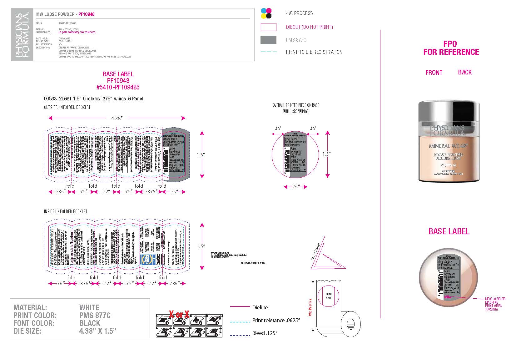 Package Label PDP