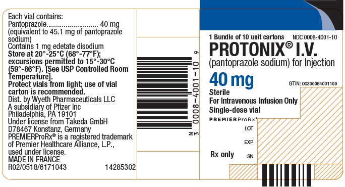 PRINCIPAL DISPLAY PANEL - 10 Vial Carton Package Label