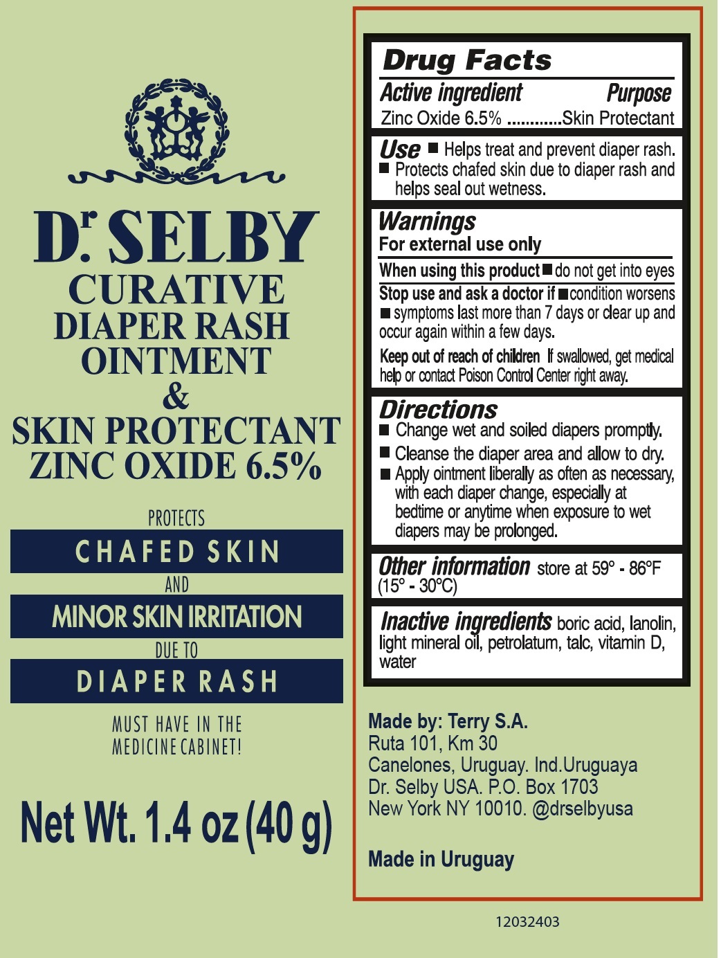 Dr. Selby Diaper Rash by Terry S.A. Dr. Selby Diaper Rash