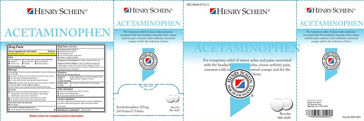 Henry Schein label 2