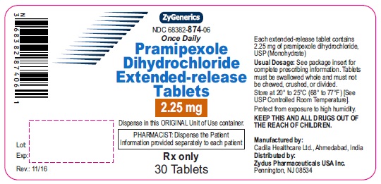 Pramipexole dihydrochloride extended-release tablets